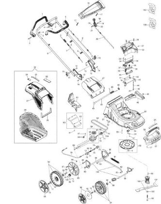 Illustrated parts list MAX 48 TK ALLROAD ALUMINIUM (K655) EURO 5 Lawnmower