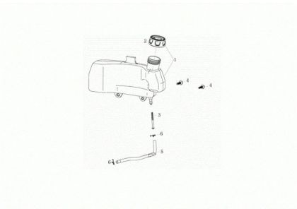 Tank MAX 53 TK ALLROAD ALUMINIUM (K805) EURO 5 Lawnmower