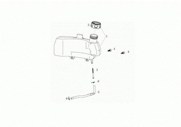 Tank MAX 53 TK ALLROAD ALUMINIUM (K805) EURO 5 Lawnmower