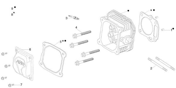 Top cover MISTRAL 72/12,5 K H (3in1) (K1250) EURO 5 Garden tractor