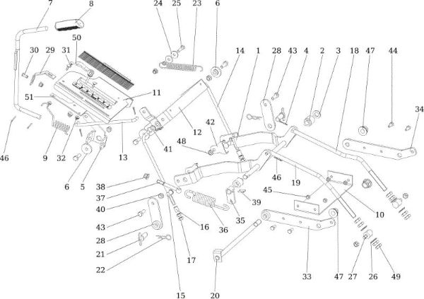 Mowing control OM 124/24 KH (K2400AVD V-Twin - EURO5) Cat. 2019 Garden tractor