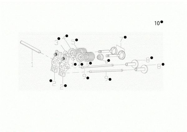 Valve MH 155 K Rotary tiller
