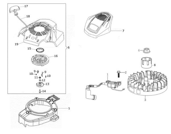 Ignition system CR 340 K (K655 HF) Transporter