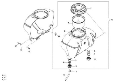 Tank MB 900 Mistblower