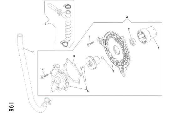 Booster pump kit MB 900 Mistblower