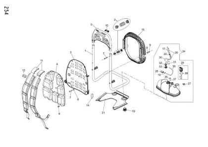 Tank / Frame BV 901 Blowers