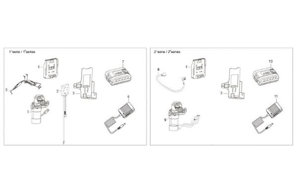 Start motor assy G 48 TKE ALLROAD PLUS 4 (K655LI) EURO 5 Lawnmower