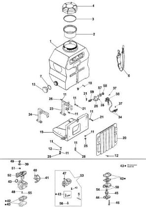 Tank SP 126 Spraying equipment