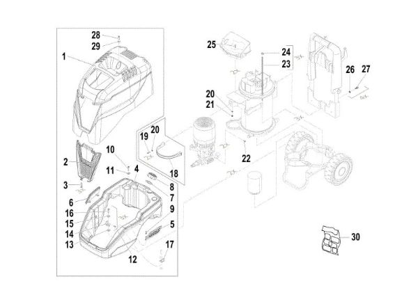 Deck PW 250 HC High-pressure washer
