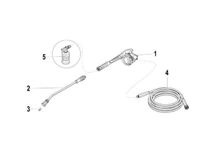 Accessories PW 250 HC High-pressure washer