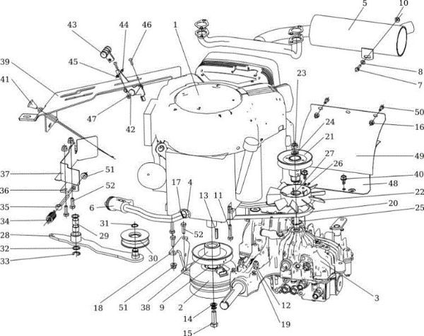 Engine APACHE 92 EVO Cat.2020 Garden tractor