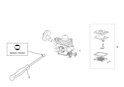 Carburetor C1Q BV 250 Blower