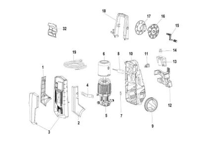 Deck PW 140 C (2020) High-pressure washer