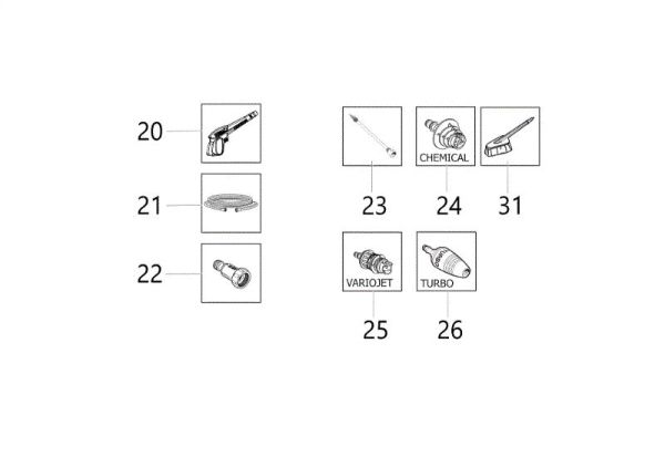 Accessories PW 140 C (2020) High-pressure washer
