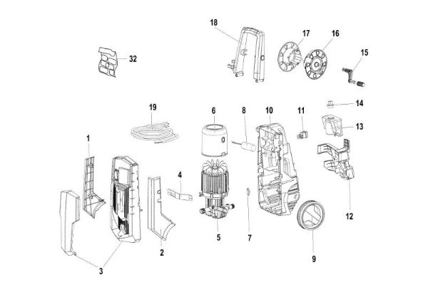 Deck PW 150 C (2020) High-pressure washer