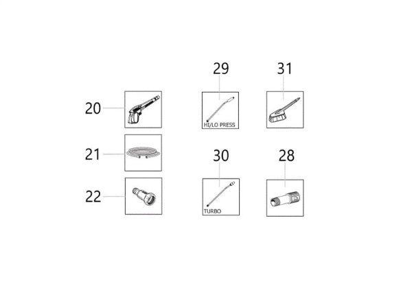 Accessories PW 150 C (2020) High-pressure washer