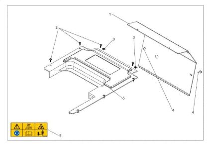 Hood DEB 517 Bush hog mower