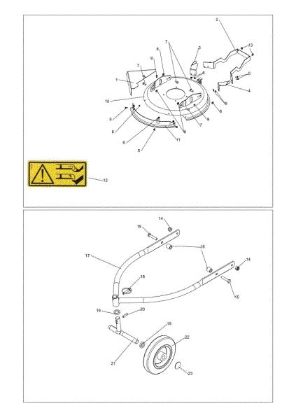 Cover DEB 5158 Bush hog mower