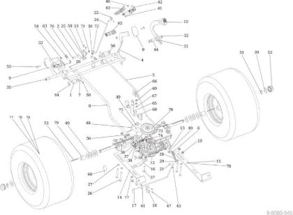 Transmission OM 106/16 KH (K1600AVD - EURO5) Cat. 2021 Garden tractor