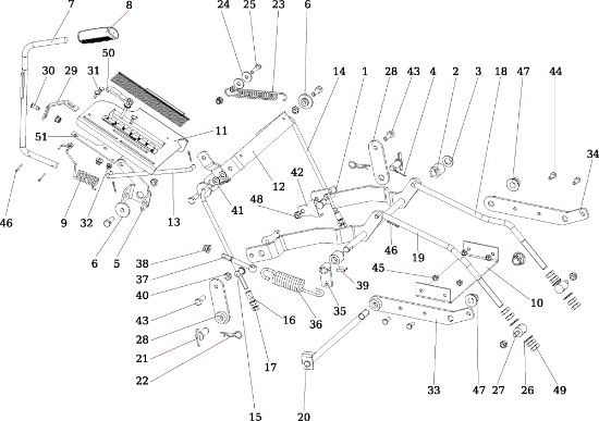 Mowing control OM 106/24 KH (K2400AVD V-Twin - EURO5) Cat. 2021 Garden tractor