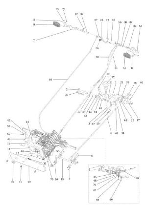 Transmission APACHE 92 EVO (K2400AVD V-Twin - EURO5) Cat.2021 Garden tractor