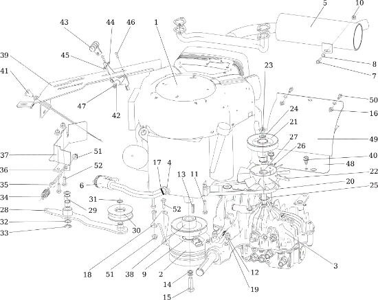 Engine APACHE 92 4x4 EVO Cat.2021 Garden tractor