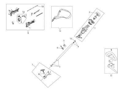 Transmission Power unit BCH 250 D