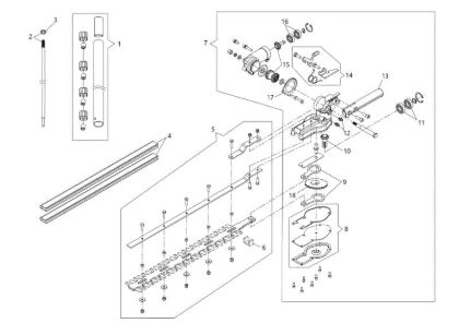 Hedgetrimmer Application (Hedgetrimmer) BCH 250 D