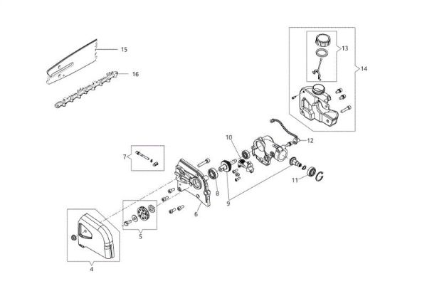Application (Pole pruner) PPH 250 Pole pruner