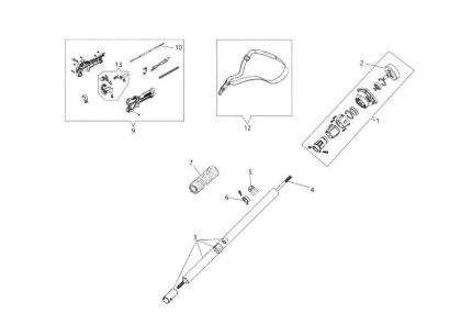 Transmission PPH 250 Pole pruner