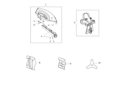 Accessories SPARTA 441 T 50Y Brushcutter