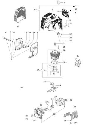 Engine 741 50Y Brushcutter