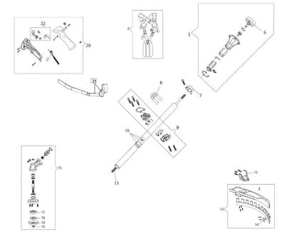 Transmission BCH 50 T Brushcutter