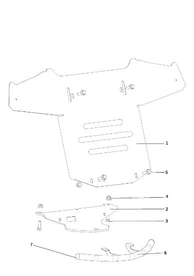 Hood (2/3) OM 107 L/16 KH (K1600AVD - EURO5) Cat. 2022 Garden tractor