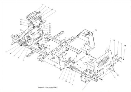 Electrical parts CHEYENNE 26 (KAWASAKI) Cat. 2022 Garden tractor