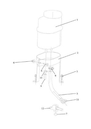 Hydraulic distribution APACHE 92 EVO Cat.2022 Garden tractor