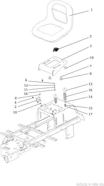Hood (1/2) OM 92/16KH (K1600AVD) Cat. 2022 Garden tractor