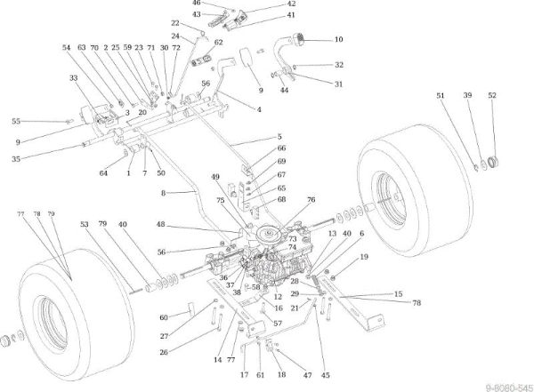 Transmission OM 106/16 KH (K1600AVD) Cat. 2022 Garden tractor
