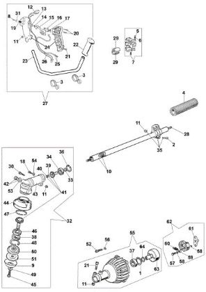 Transmission SPARTA 26 Brushcutter