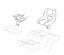 Body (1/2) GLX 14-84G Garden tractor