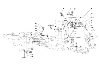 Electrical parts APACHE 92 EVO Cat.2023 Garden tractor