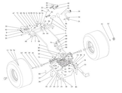 Transmission OM 106/16 KH (K1600AVD) Cat. 2023 Garden tractor