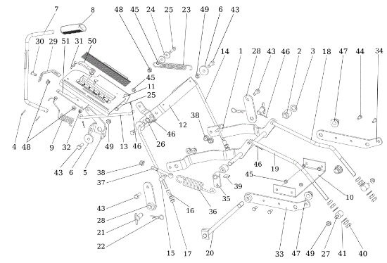Mowing control OM 106/24 KH (K2400AVD V-Twin - EURO5) Cat. 2023 Garden tractor