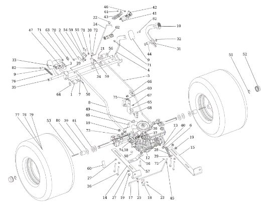 Transmission OM 106/24 KH (K2400AVD V-Twin - EURO5) Cat. 2023 Garden tractor