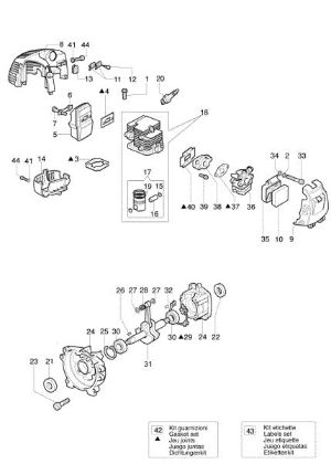 Engine 725 T Brushcutter