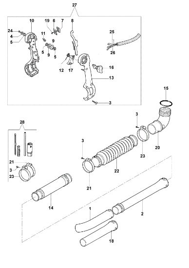 Tube BV 162 Blower