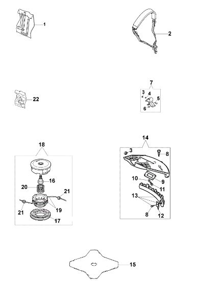 Accessories 726 D Brushcutter