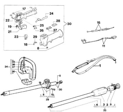 Transmission 727 D Brushcutter