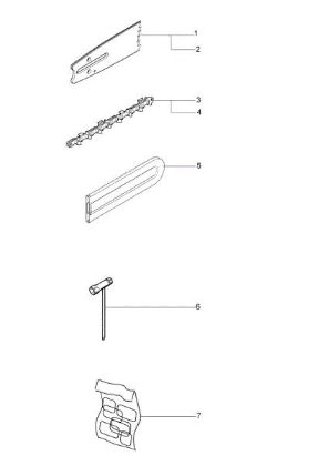 Accessories OM 15 E Electricsaw