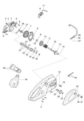 Gears OM 19 E Electricsaw